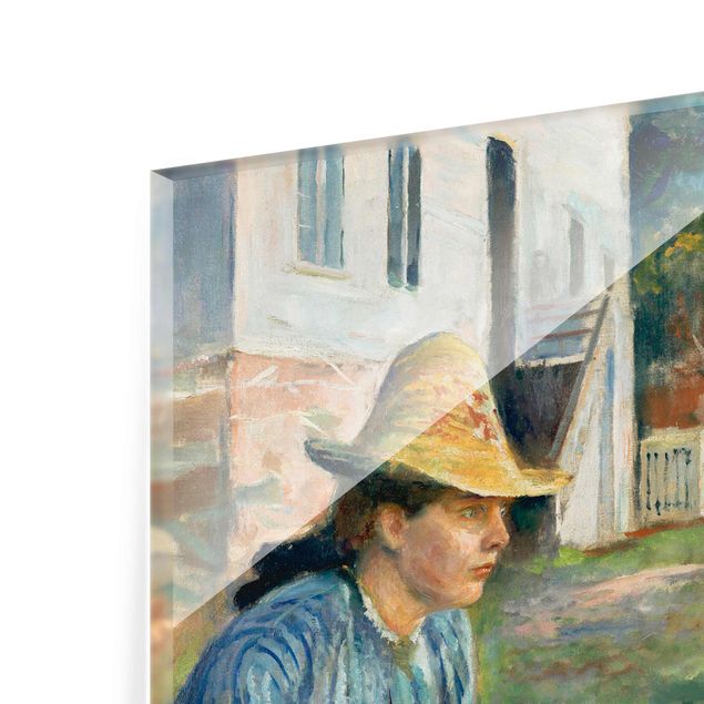 Quadro in vetro - Edvard Munch - Sera - Espressionismo - Orizzontale 4:3