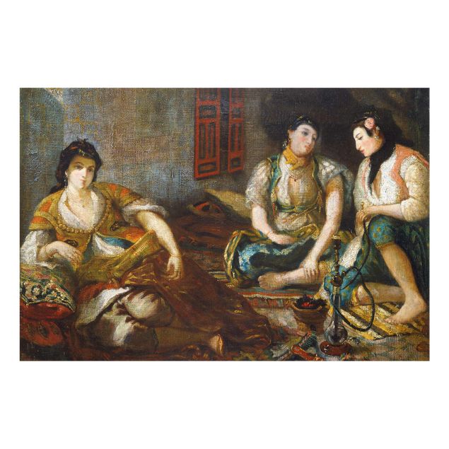 Quadro in vetro - Eugène Delacroix - The Women of Algiers - Orizzontale 3:2