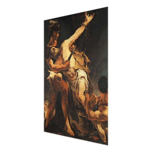 Quadro in vetro - Giovanni Battista Tiepolo - The Martyrdom of St. Bartholomew - Verticale 3:4