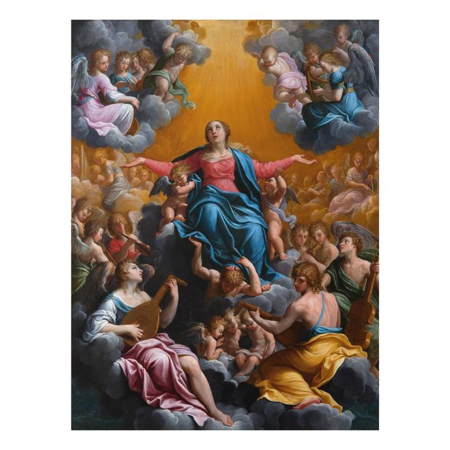 Quadro in vetro - Guido Reni - The Assumption of the Virgin Mary - Verticale 3:4