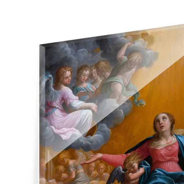 Quadro in vetro - Guido Reni - The Assumption of the Virgin Mary - Verticale 3:4