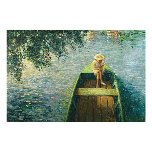 Quadro in vetro - Henri Lebasque - By Boat on the Marne - Orizzontale 3:2