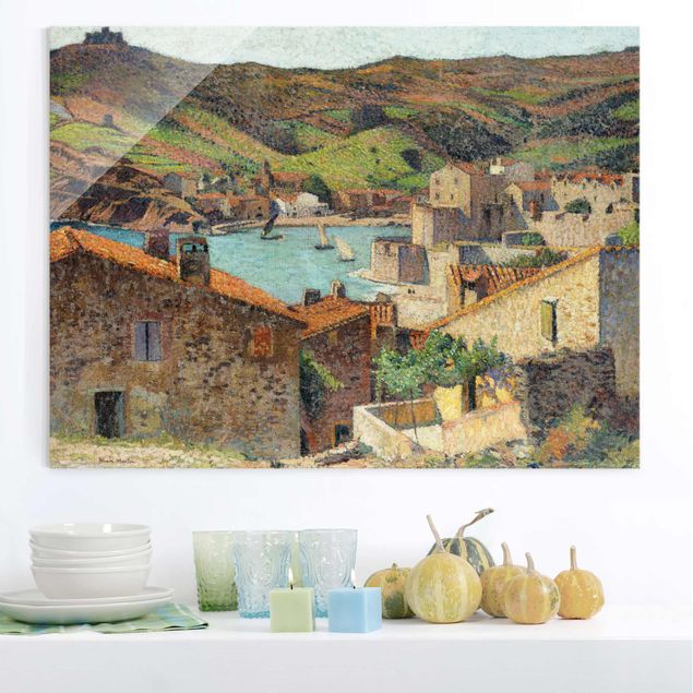 Henri Martin quadri Henri Martin - Il villaggio di Port Collioure