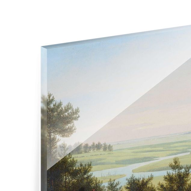 Quadro su vetro - Karl Friedrich Schinkel - Landscape at Pichelswerder - Orizzontale 3:2