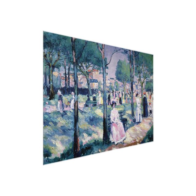 Quadro in vetro - Kasimir Malewitsch - On the Boulevard - Orizzontale 4:3