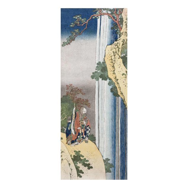 Quadro in vetro - Katsushika Hokusai - The Poet Rihaku - Pannello