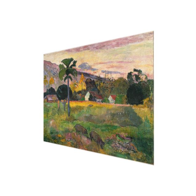 Quadro in vetro - Paul Gauguin - Haere mai - Post-Impressionismo - Orizzontale 4:3