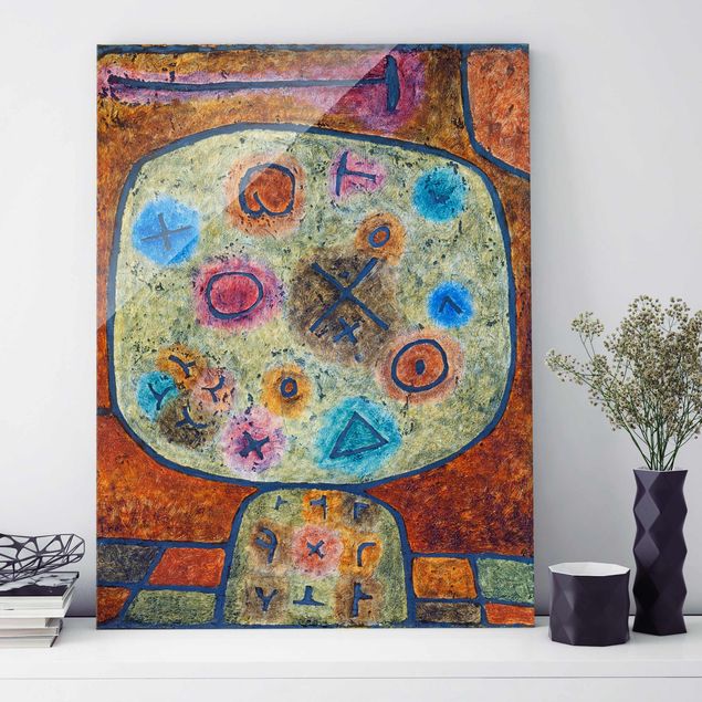 Quadri astratti Paul Klee - Fiori nella pietra