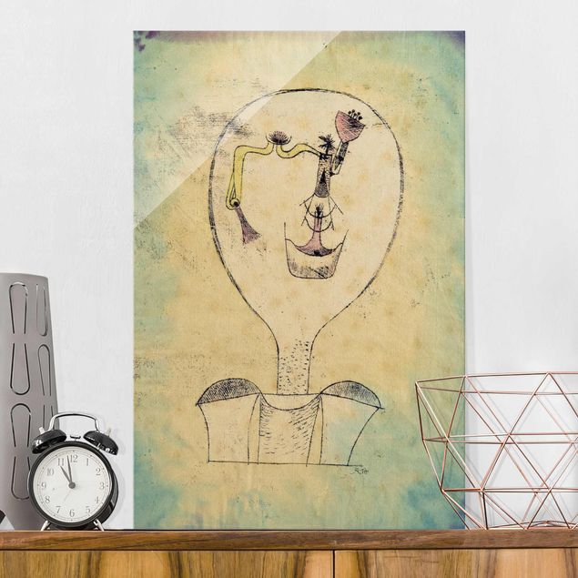 Quadri astratti Paul Klee - Il germoglio del sorriso