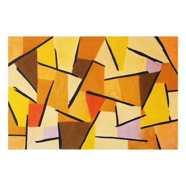 Quadro su vetro - Paul Klee - Lotta Armonizzata - Espressionismo - Orizzontale 3:2