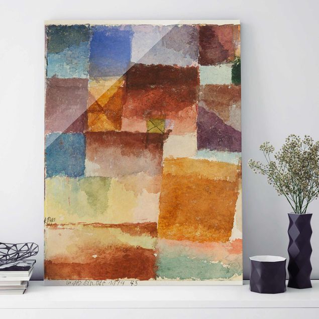 quadro astratto Paul Klee - Nella terra desolata