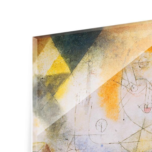 Quadro in vetro - Paul Klee - Irma Rossa - Espressionismo - Verticale 3:4