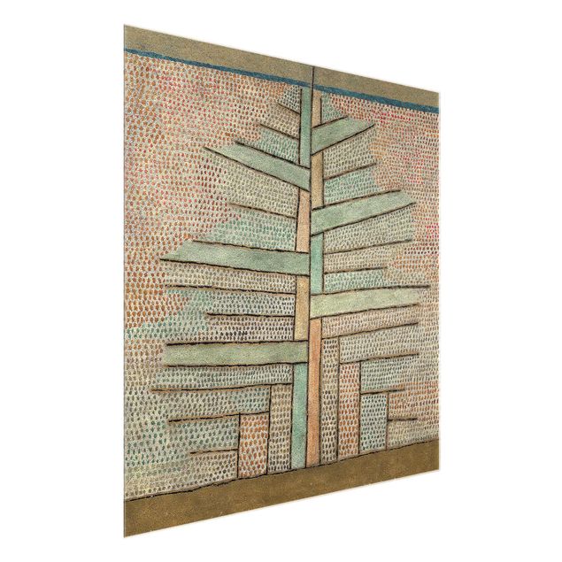 Quadro in vetro - Paul Klee - Pino - Espressionismo - Quadrato 1:1