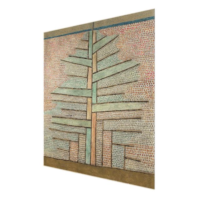 Quadro in vetro - Paul Klee - Pino - Espressionismo - Quadrato 1:1