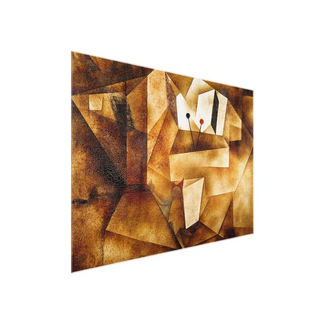 Quadro in vetro - Paul Klee - Tamburo Organo - Espressionismo - Orizzontale 4:3