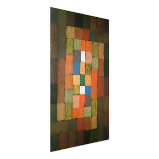 Quadro su vetro - Paul Klee - Statico-dinamico Aumento - Espressionismo - Verticale 2:3