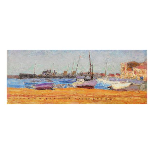 Quadro su vetro - Pierre Bonnard - The Port of Cannes - Panoramico