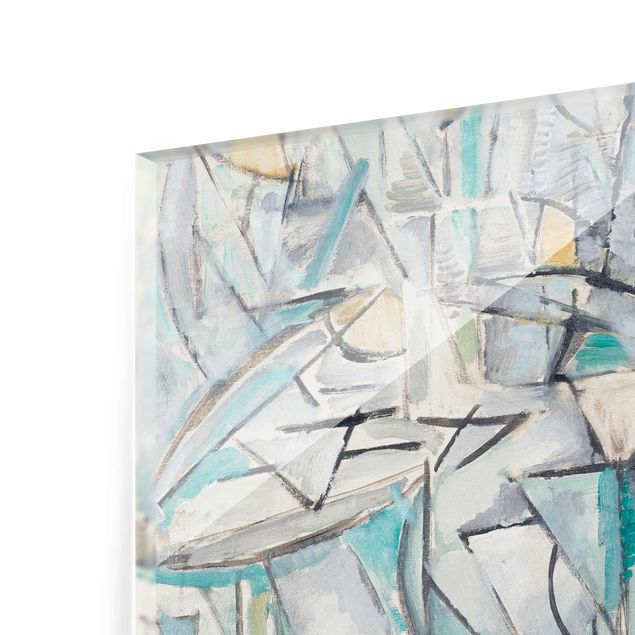 Quadro in vetro - Piet Mondrian - Composition X - Orizzontale 4:3
