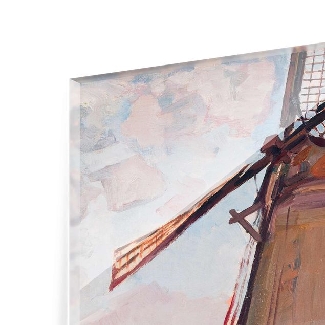 Quadro in vetro - Piet Mondrian - Windmill - Verticale 3:4