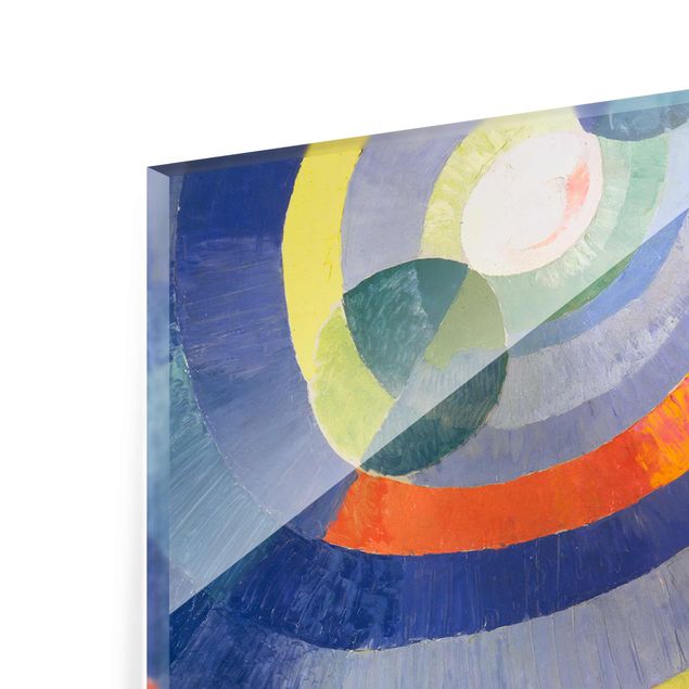 Quadro in vetro - Robert Delaunay - Circular Forms - Panoramico