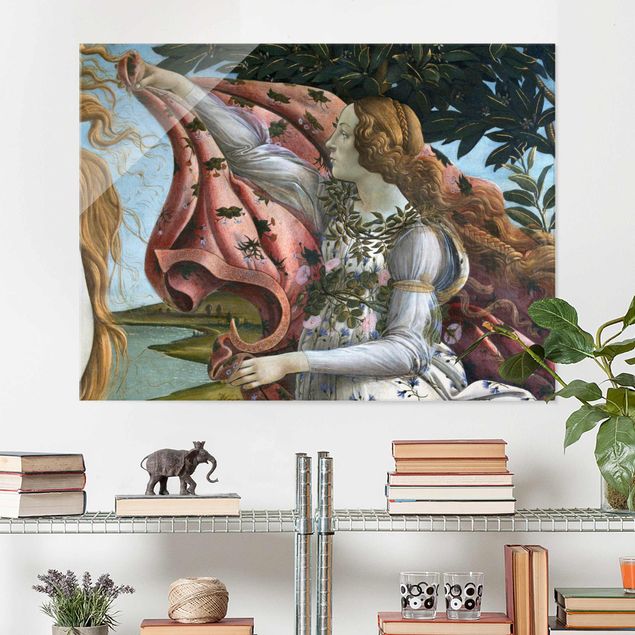 Sandro Botticelli Sandro Botticelli - La nascita di Venere. Dettaglio: Flora