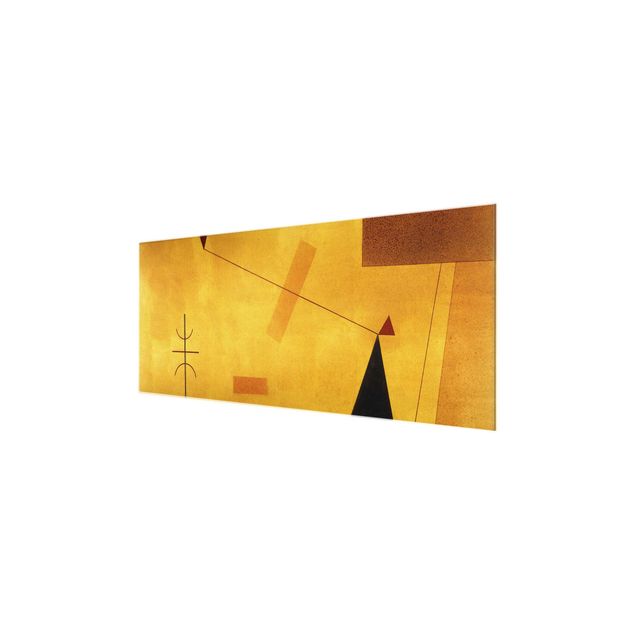 Quadro in vetro - Wassily Kandinsky - Fuori di Massa - Espressionismo - Panoramico