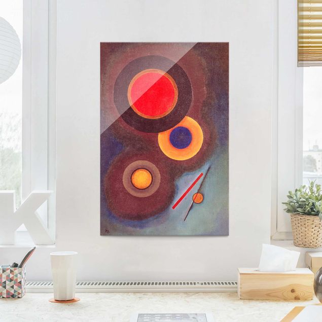 Abstrakte Kunst Wassily Kandinsky - Cerchi e linee