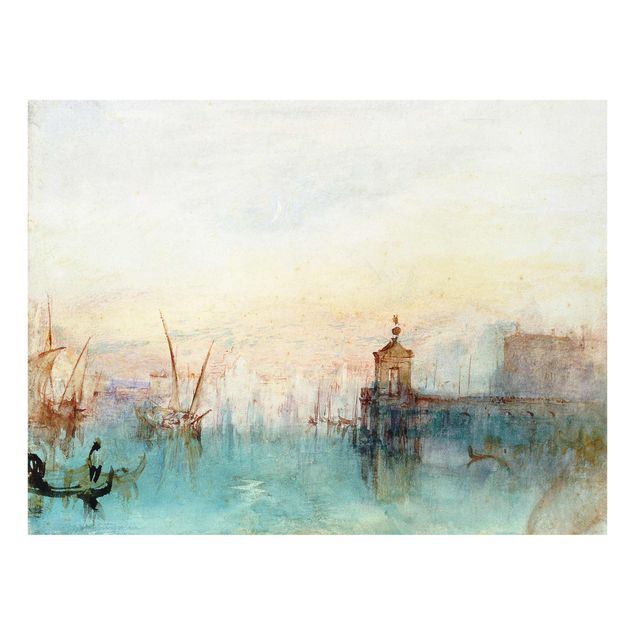 Quadro in vetro - William Turner - Venezia con una Prima Luna di Mezzaluna - Romanticismo - Orizzontale 4:3