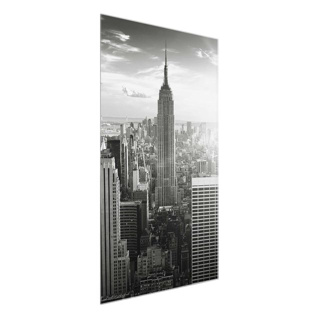 Quadro in vetro - Manhattan Skyline - Verticale 2:3
