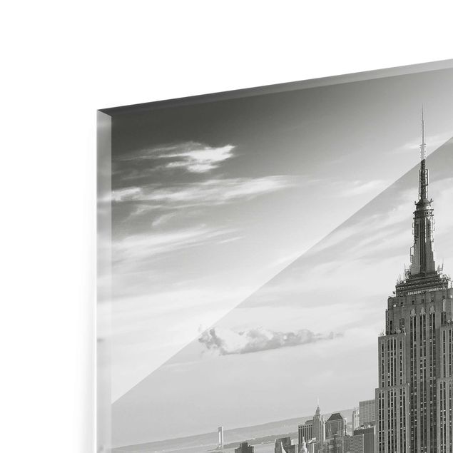 Quadro in vetro - Manhattan Skyline - Verticale 2:3