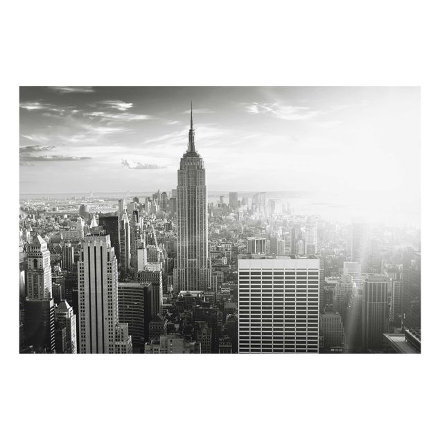 Quadro in vetro - Manhattan Skyline - Orizzontale 3:2