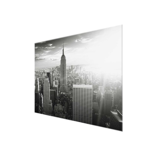 Quadro in vetro - Manhattan Skyline - Orizzontale 4:3