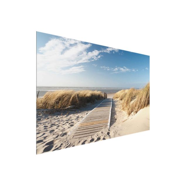 Quadro in vetro - Baltic beach - Orizzontale 3:2