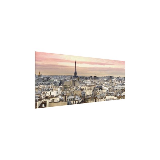 Quadro in vetro - Paris close - Panoramico