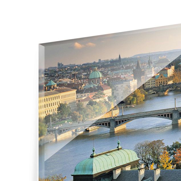 Quadro in vetro - Prague - Panoramico