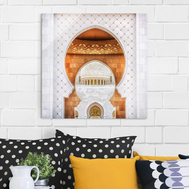 Lavagna magnetica vetro Porta della moschea