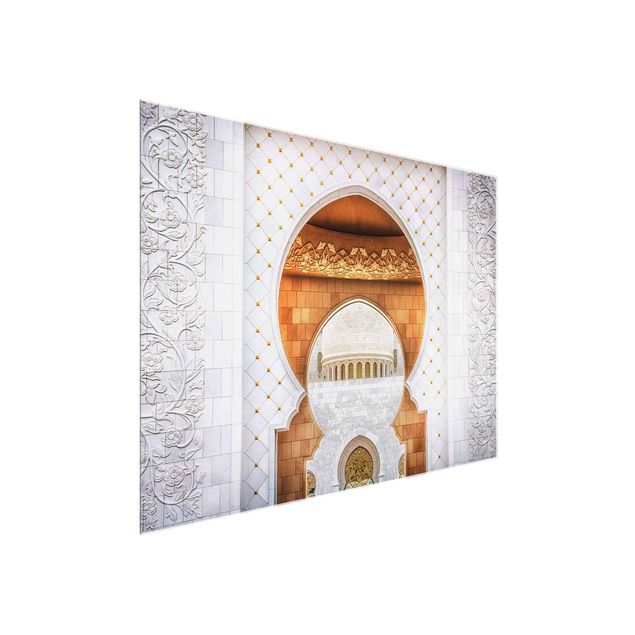 Quadro in vetro - Porta di una Moschea - Orizzontale 4:3