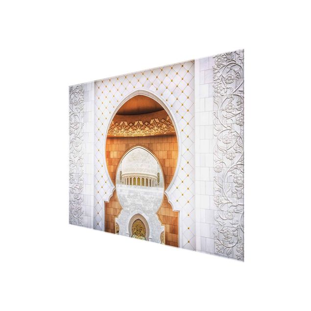 Quadro in vetro - Porta di una Moschea - Orizzontale 4:3
