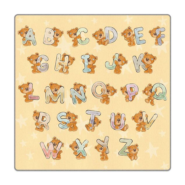 Tappeti  - Impariamo l'alfabeto con Teddy dalla A alla Z