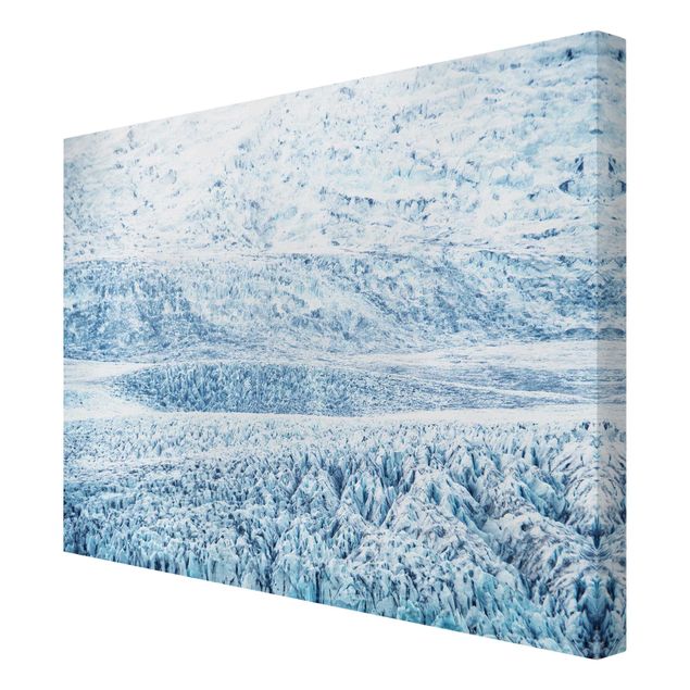 Quadro su tela - Fantasia glaciale islandese
