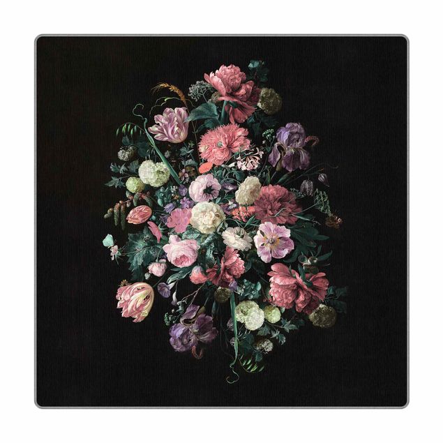 Tappeti grandi Jan Davidsz de Heem - Bouquet di fiori scuro