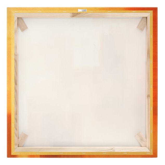 Stampa su tela - Petra Schüßler - Composition In Orange And Brown 02 - Quadrato 1:1