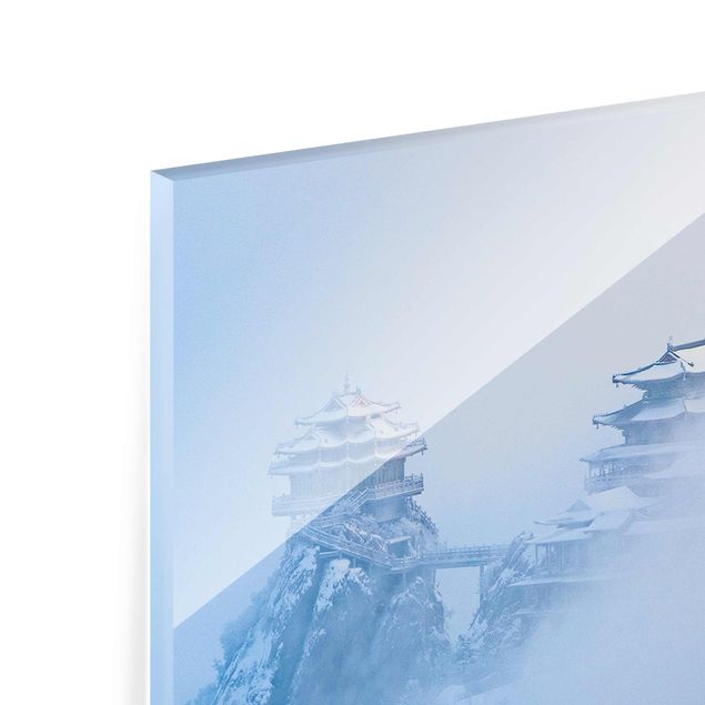Quadro in vetro - Il monte di Laojun in Cina