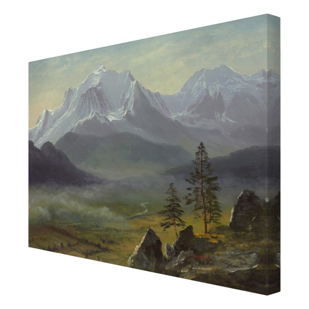 Quadri su tela Albert Bierstadt - Monte Bianco