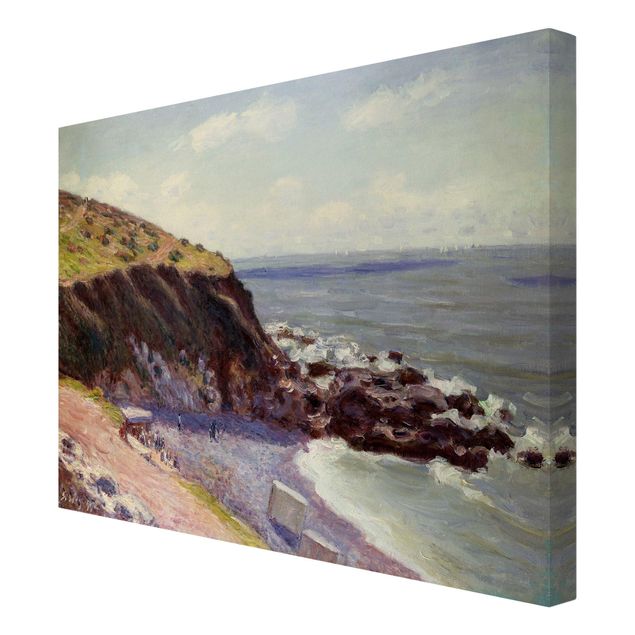 Alfred Sisley quadri Alfred Sisley - Lady's Cove - Baia di Langland - Di mattina
