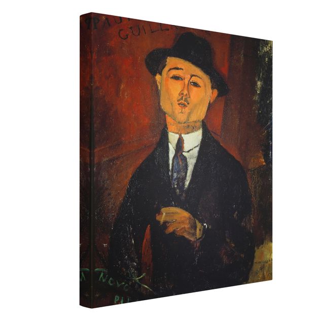 Quadri su tela Amedeo Modigliani - Ritratto di Paul Guillaume