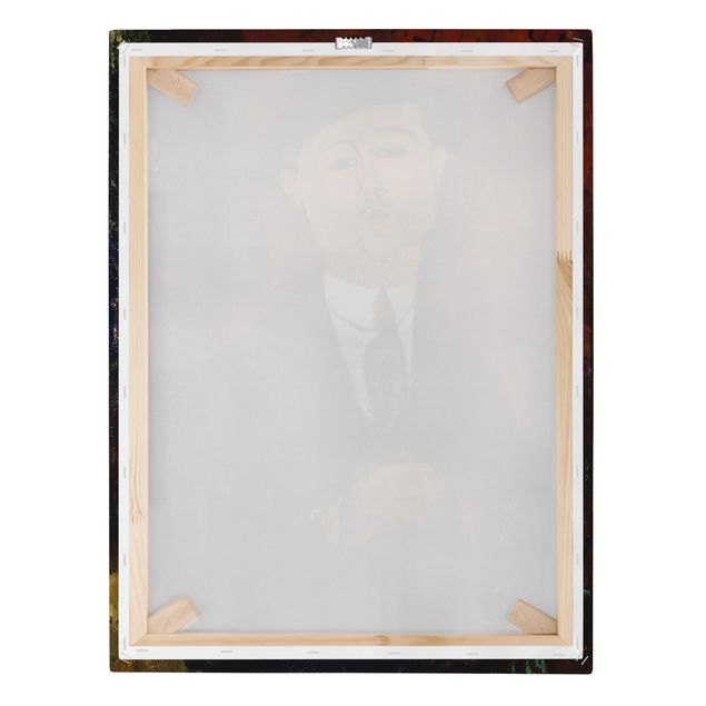 Stampa su tela - Amedeo Modigliani - Ritratto di Paul Guillaume - Verticale 3:4