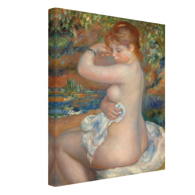 Stampa su tela - Auguste Renoir - Bagnante - Verticale 3:4