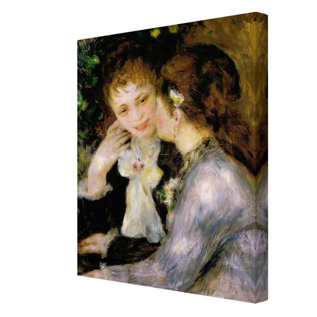 Stampa su tela - Auguste Renoir - Confidenze - Verticale 3:4