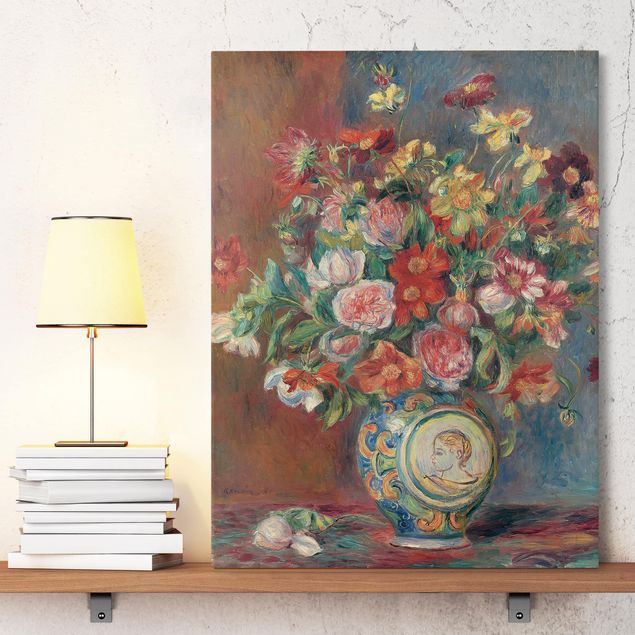 Quadro su tela fiori Auguste Renoir - Vaso di fiori